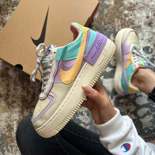 Nike Air Force One Lila Colores