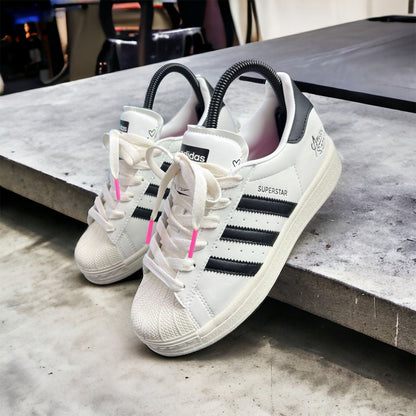 ADIDAS SUPER STAR BLANCO NEGRO ROSA