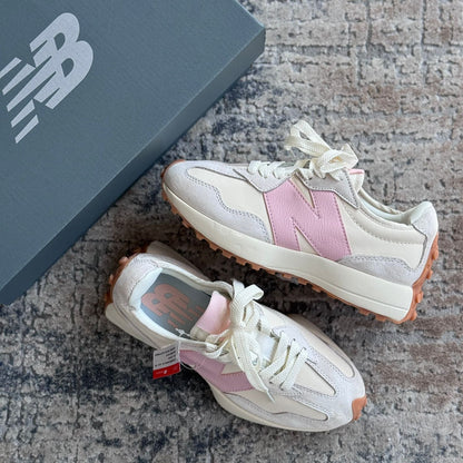 New Balance 327 Blanco Rosado