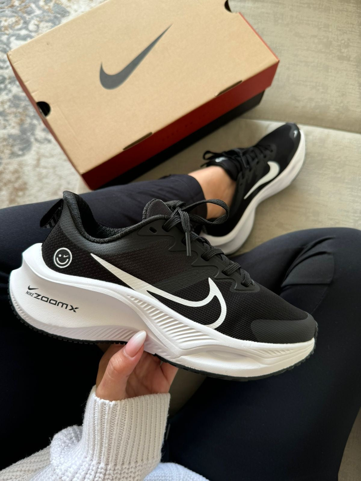 Nike Zoom X Negro Blanco