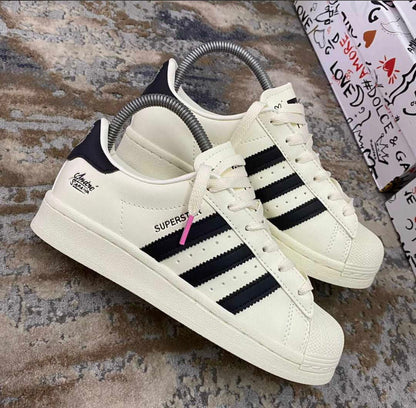 ADIDAS SUPER STAR BLANCO NEGRO ROSA